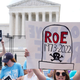 A protest outside the Supreme Court building in Washington D.C. was just one of many demonstrations in the immediate aftermath of the Roe overturn. And while people took to the streets, the Department of Homeland Security took to the tweets.